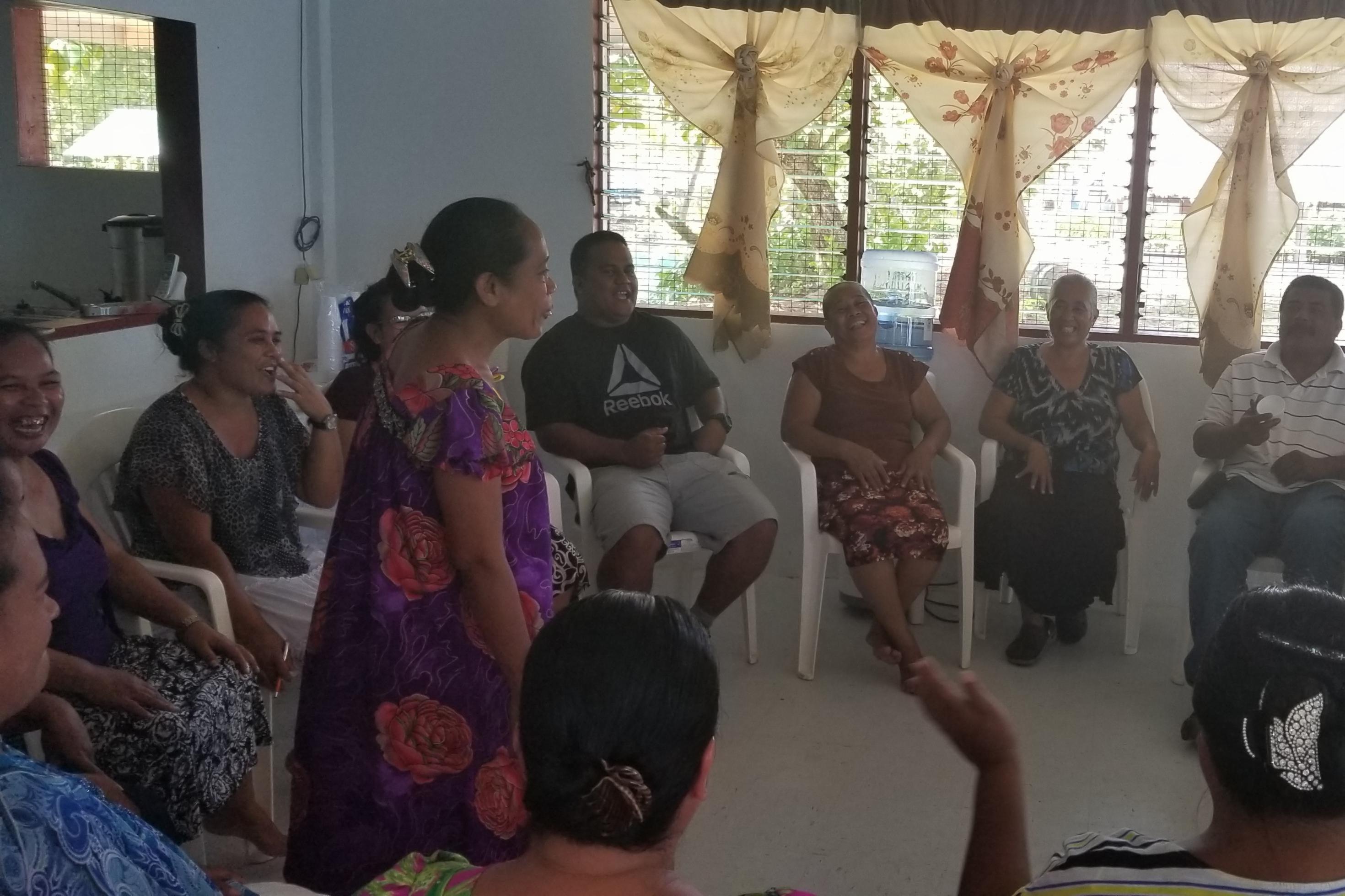 MHP Salud provides training to CHWs on Kosrae