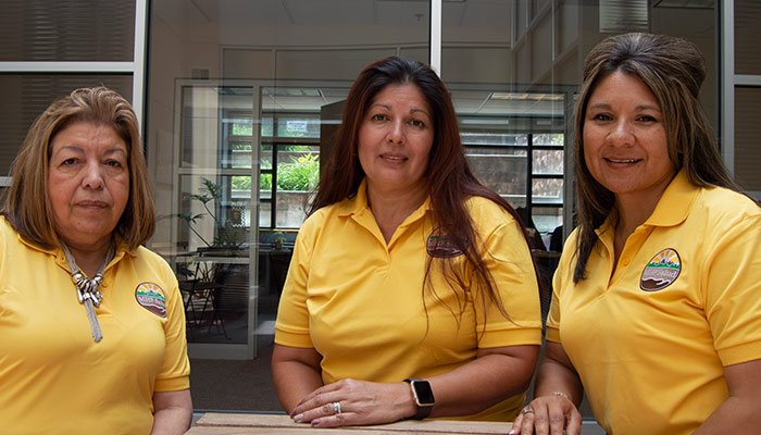 Three Community Health Workers from MHP Salud
