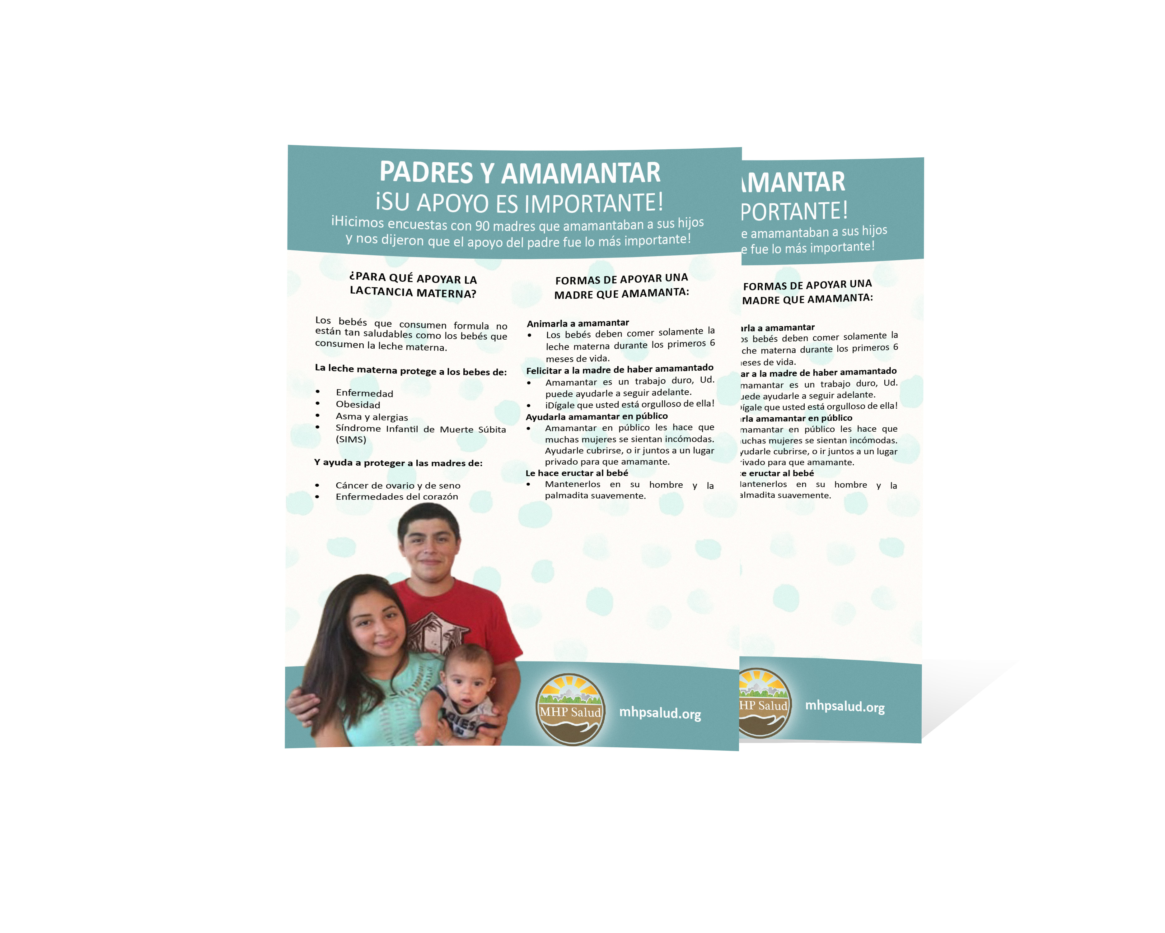 Dads and Breastfeeding Spanish Dads and Breastfeeding Flyer
