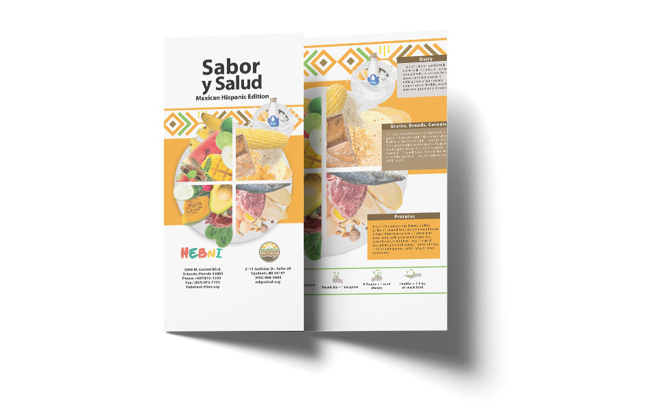 Sabor y Salud Healthy Plate Brochure