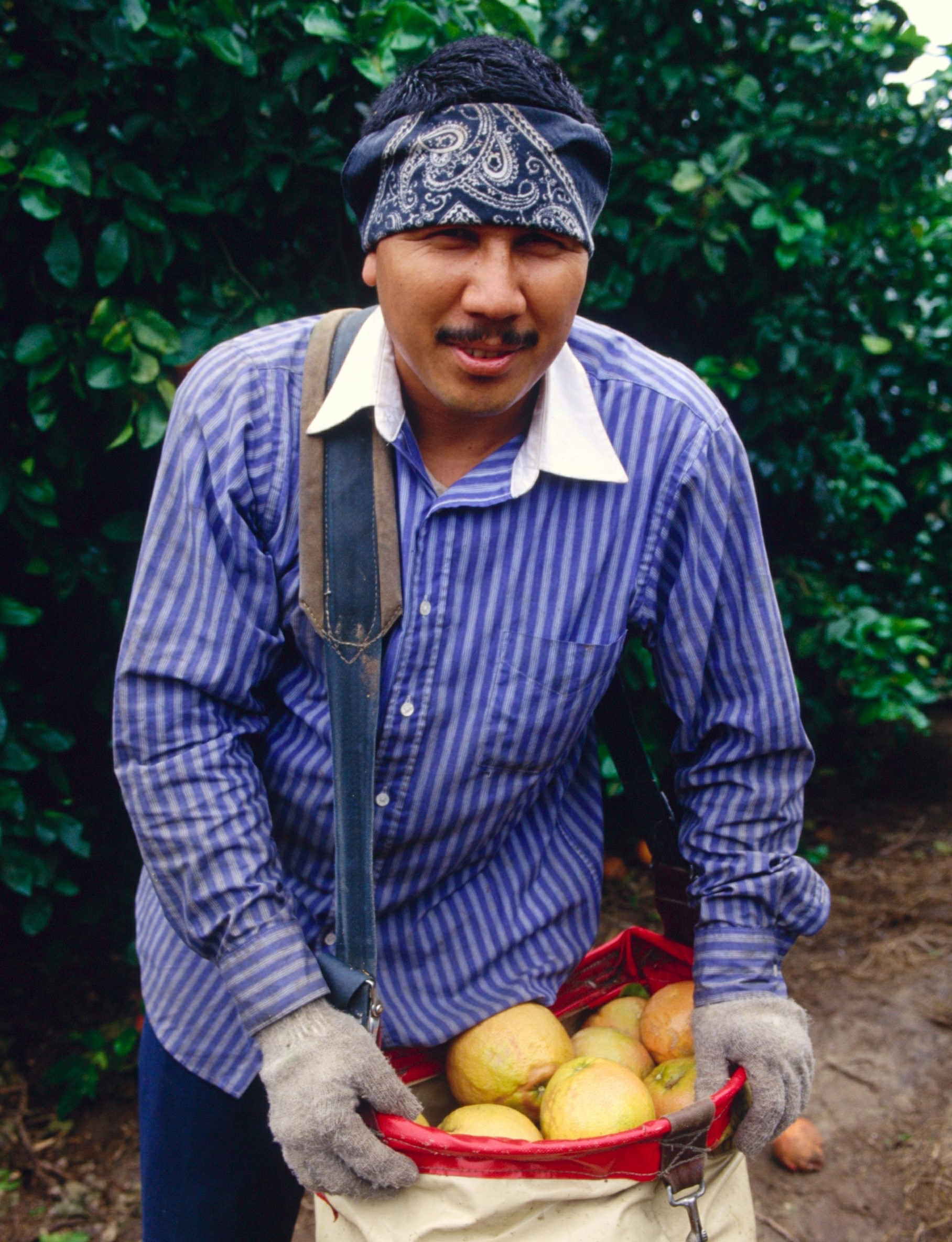 Worker in Rio Grande Valley