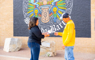 MHP Salud Community Health Worker conducting outreach